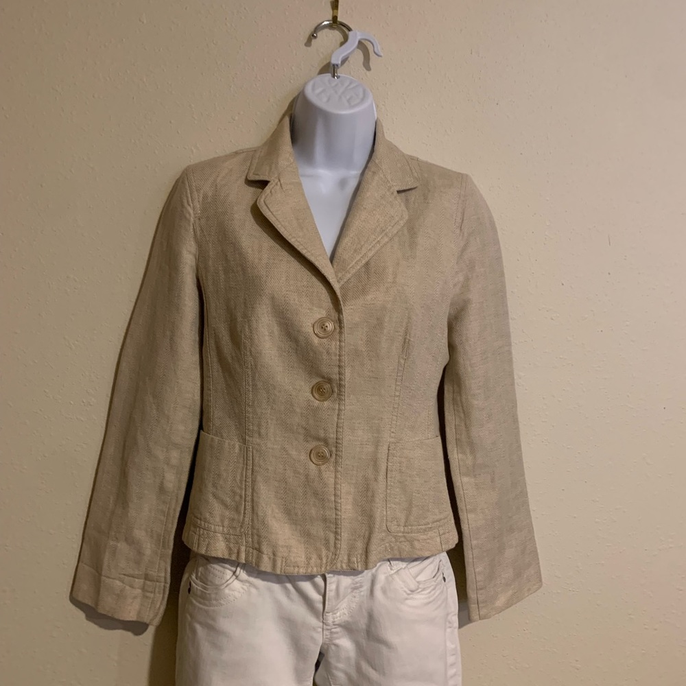 IXE Linen Blazer